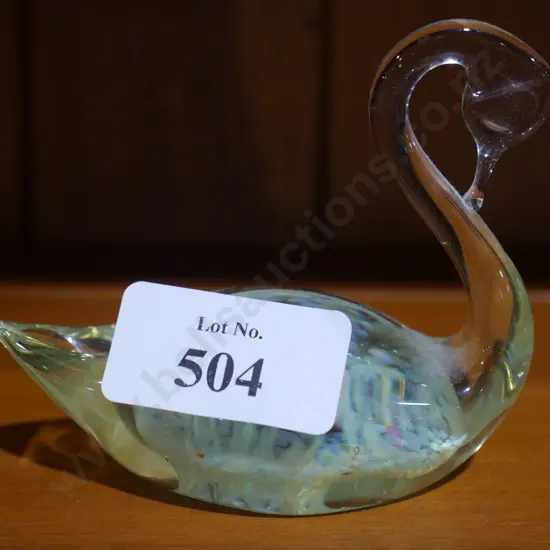 Glass Swan