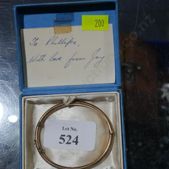 Sterling silver bangle