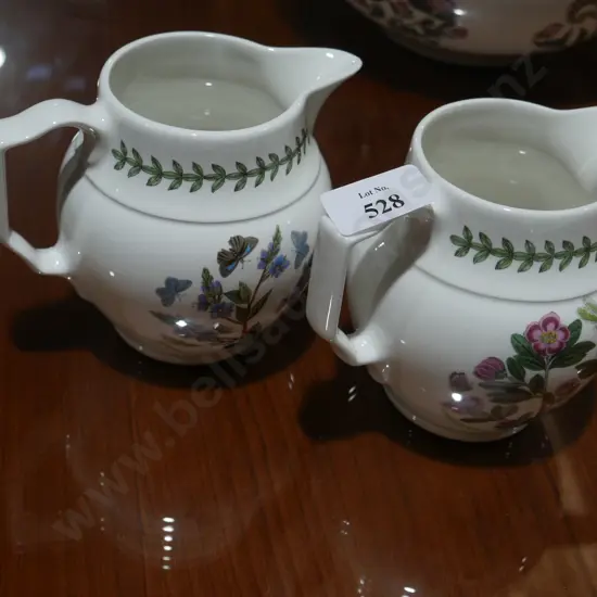 2 Portmeirion Botanic Garden jugs
