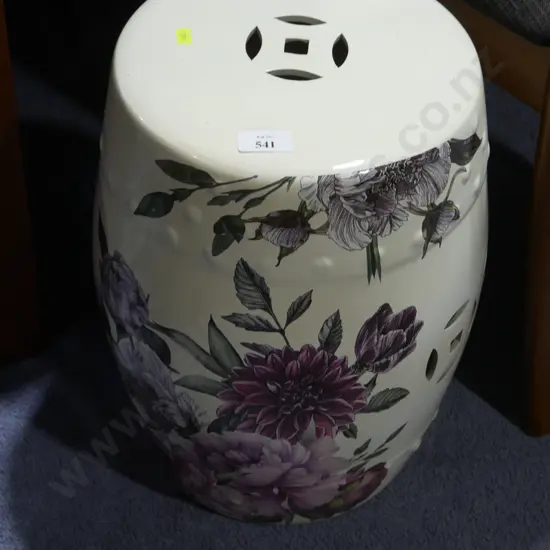 Ceramic stool