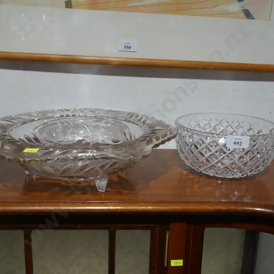 Crystal bowls