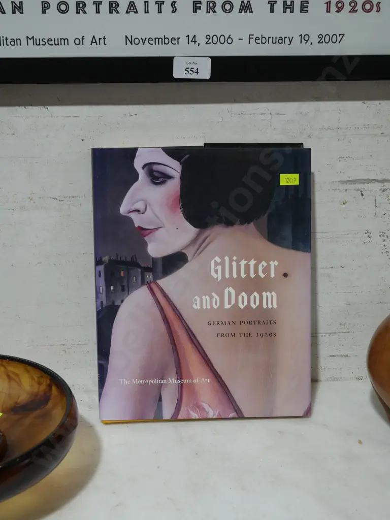 Glitter and doom poster and book Image 1++