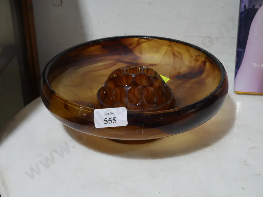 Amber cloud bowl Image 1++