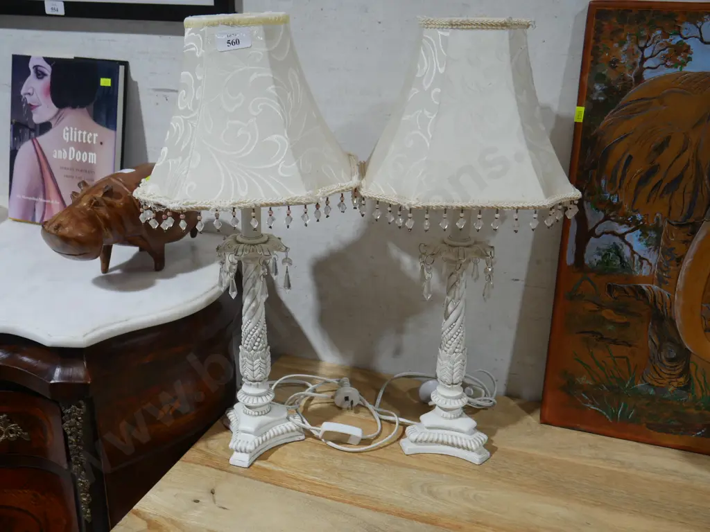 2 table lamps Image 1++