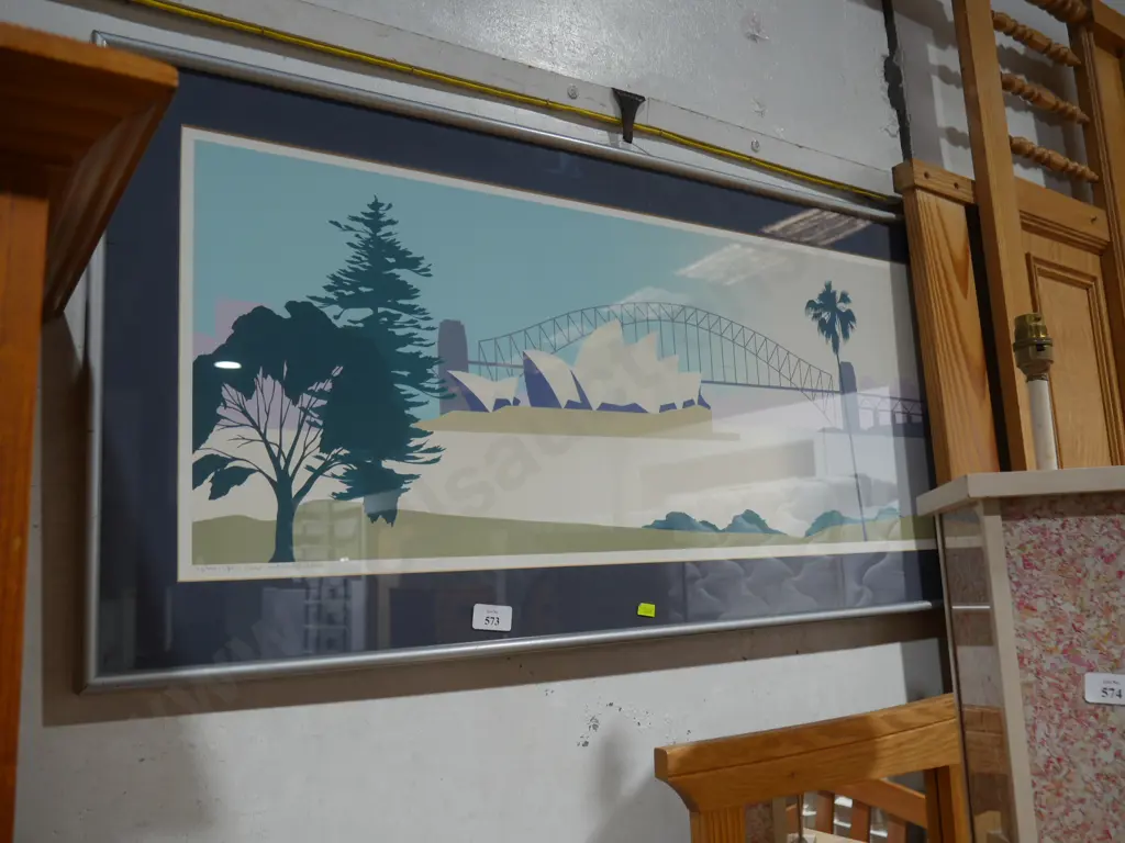 Artwork limited edition print Sydney Opera house Image 1++