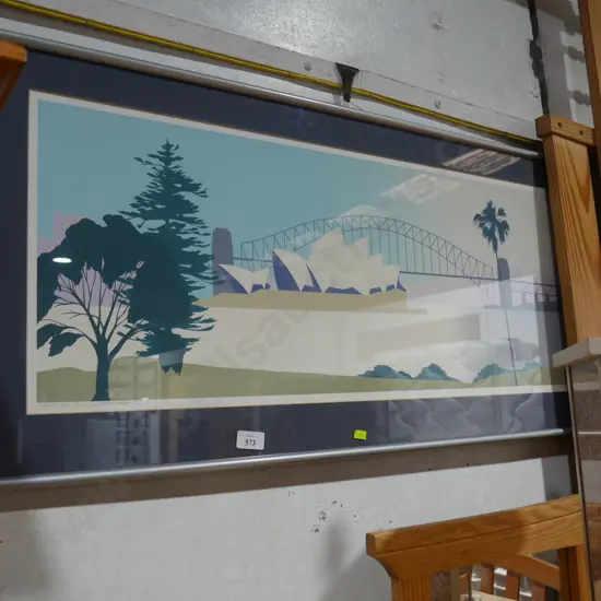 Artwork limited edition print Sydney Opera house