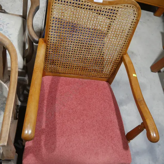 Bergere back chair