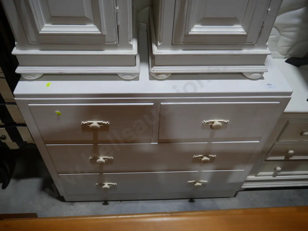White lowboy Image 1++