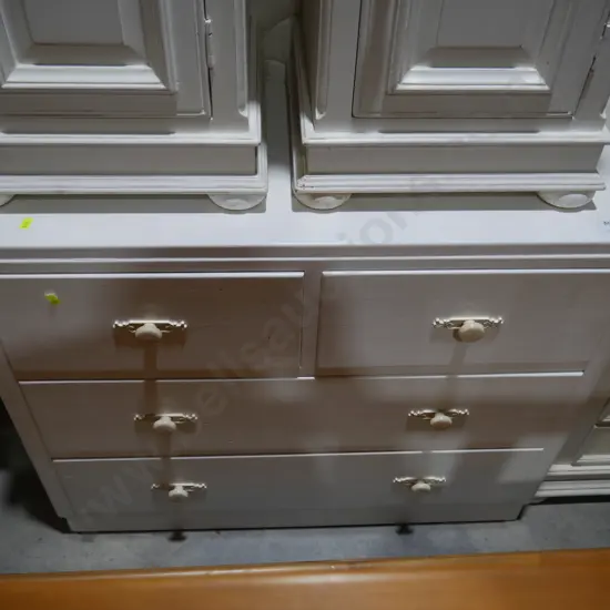 White lowboy