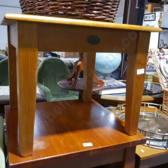 Square coffee table