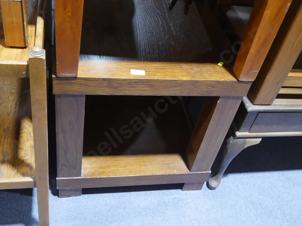 2 tier square coffee table Image 1++