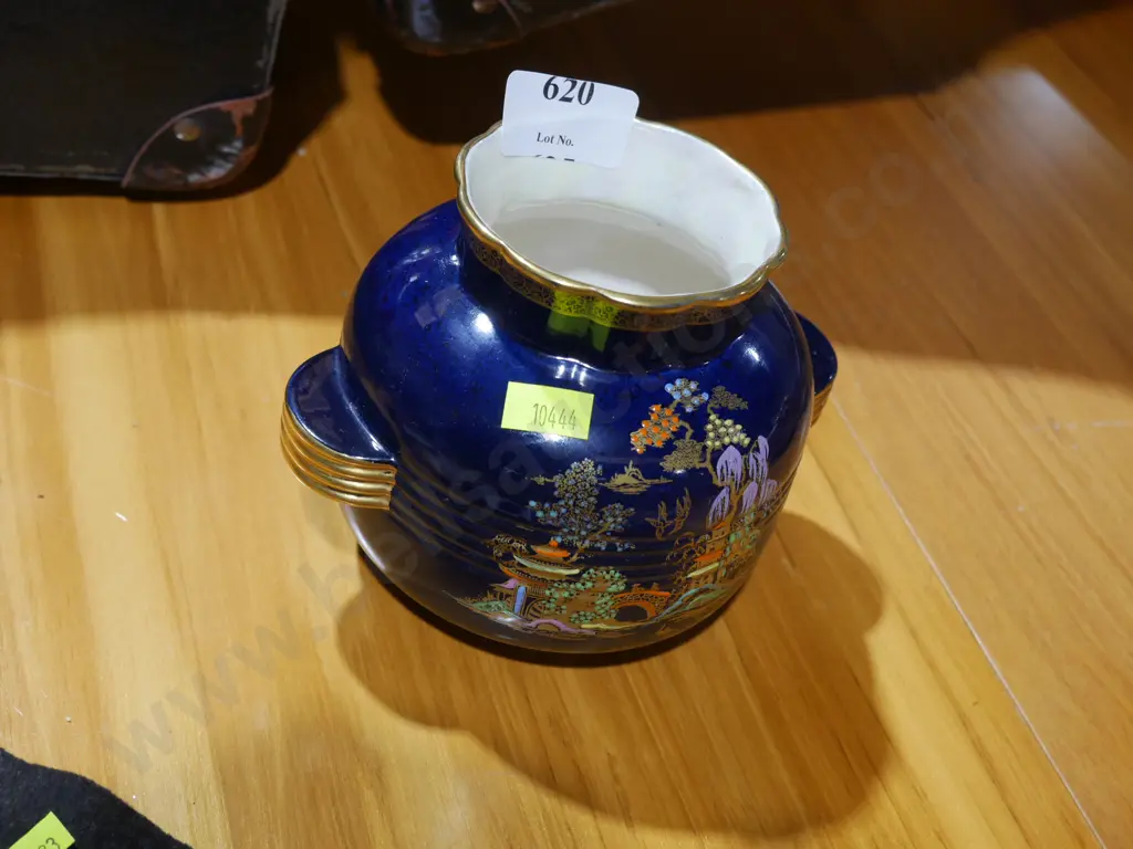 Crown Devon twin handle vase Image 1++