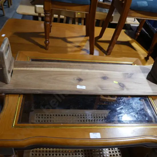 Wooden book shelf
