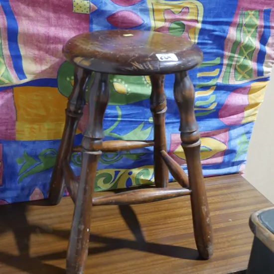 Wooden stool