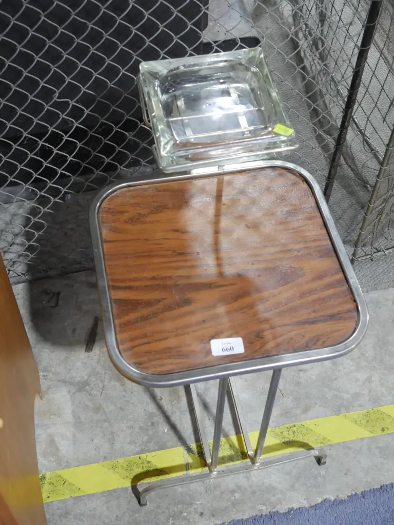Retro table and Ashtray stand Image 1++