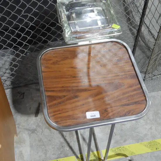 Retro table and Ashtray stand
