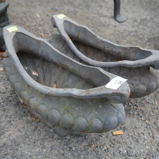 Cast iron pots