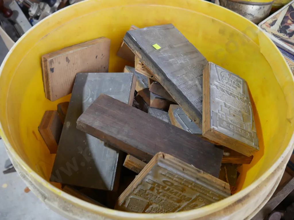 Vintage printers blocks Image 1++
