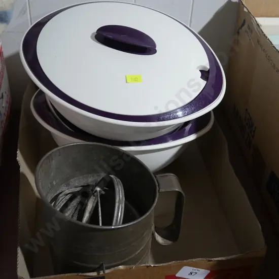 Tupperware, sift