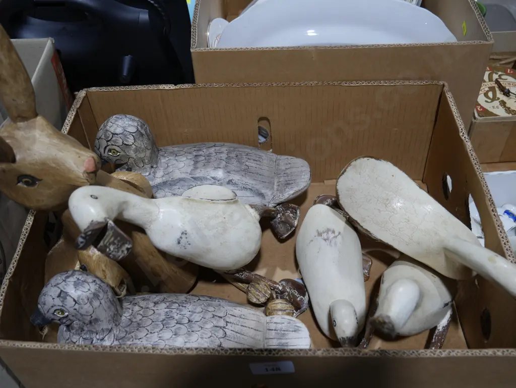 Wooden ducks etc Image 1++