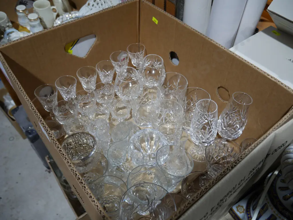 Crystal glasses etc Image 1++