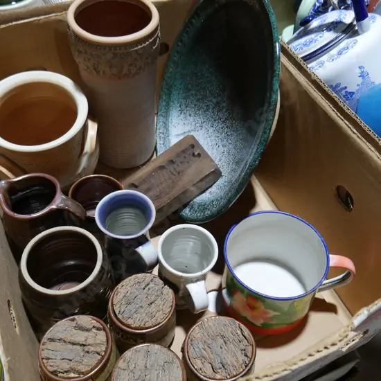 Pottery etc
