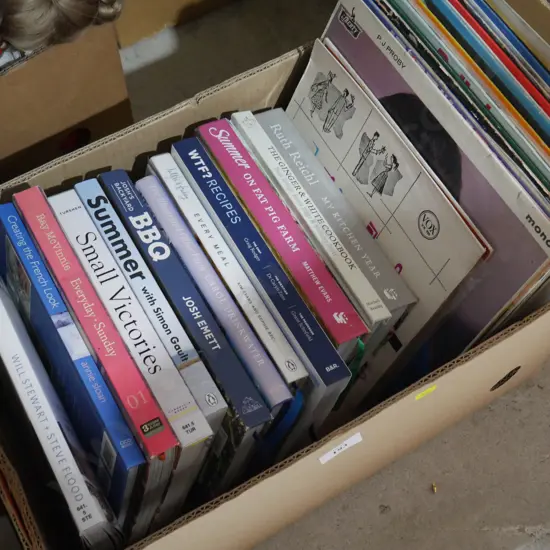 Box of books
