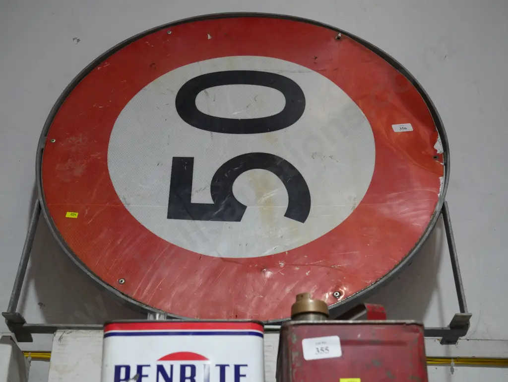 50kph sign Image 1++