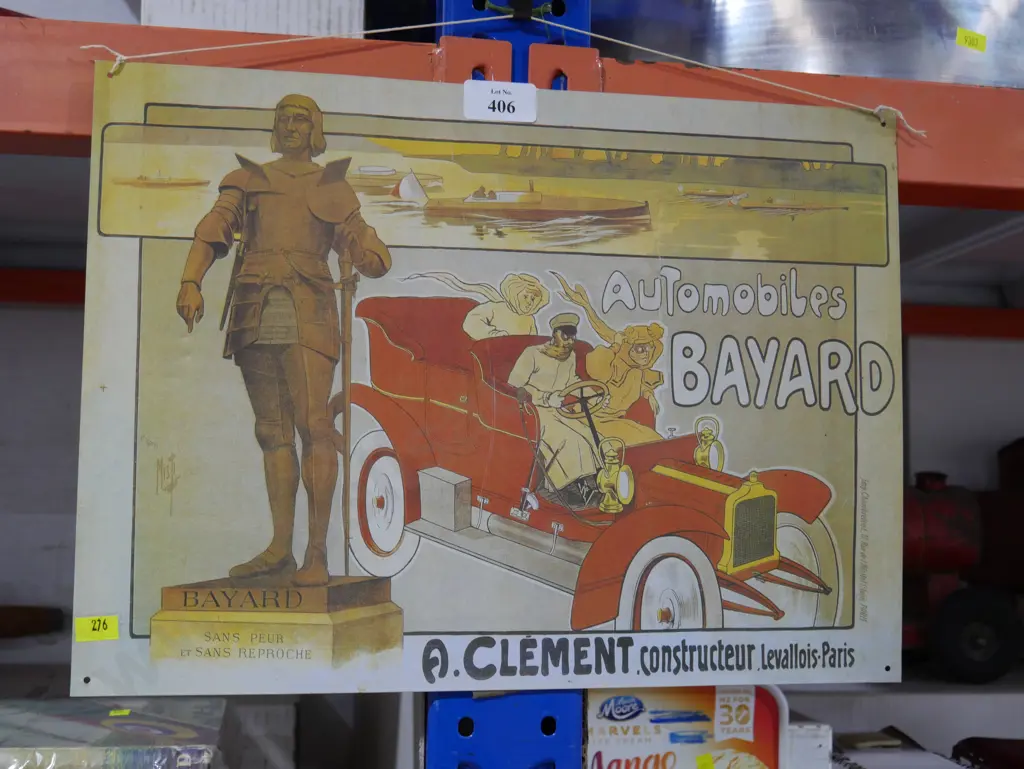 Bayard car sign Image 1++