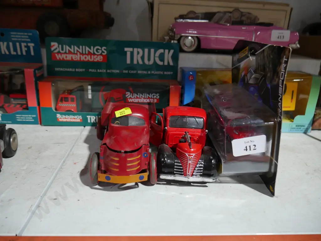 6 toy cars trucks Image 1++