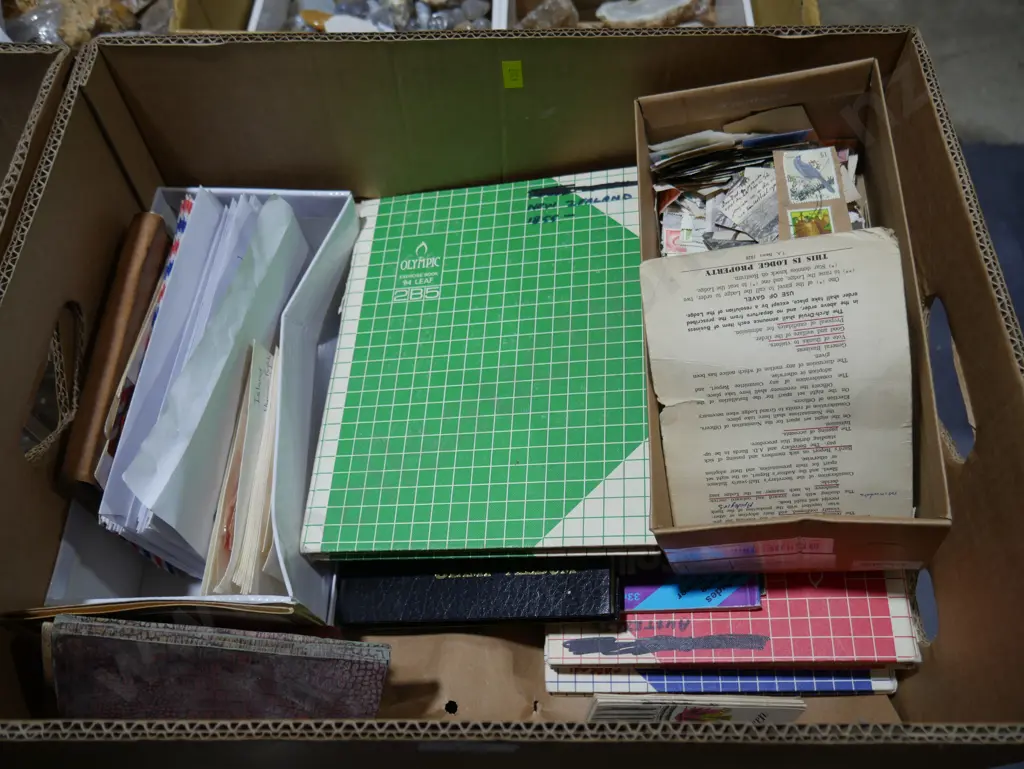 Stamp albums etc Image 1++