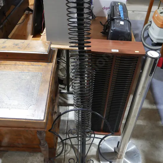 Wire guitar cd rack