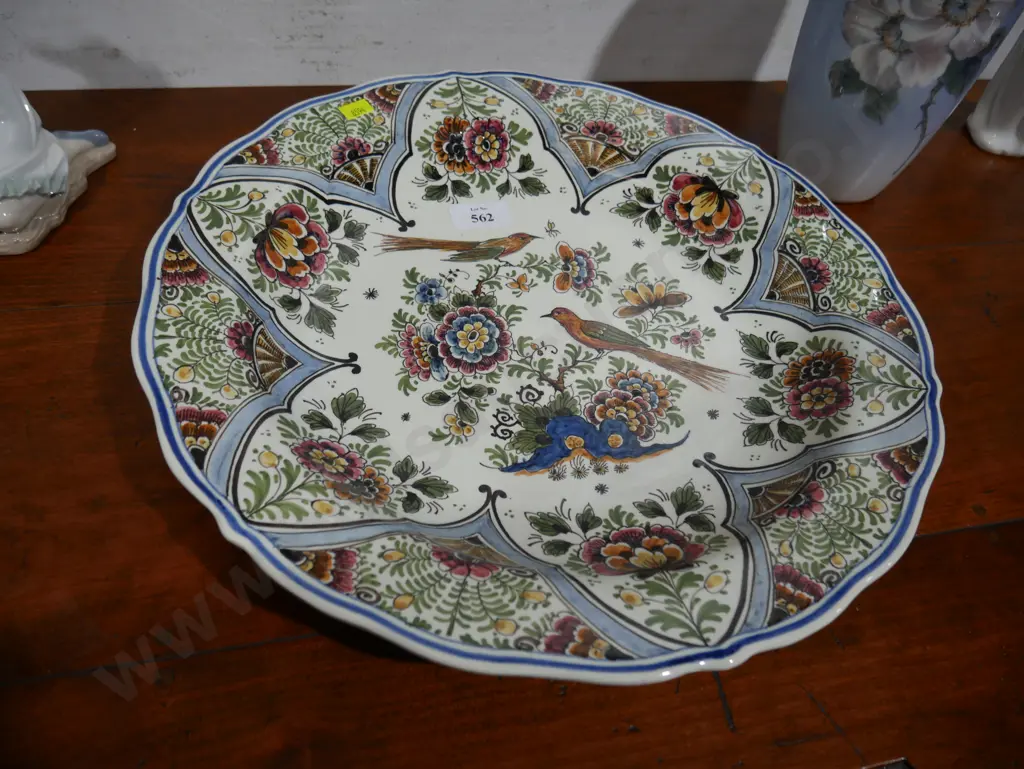 Large Delft display plate Image 1++
