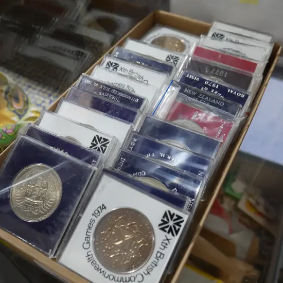 Cased coins