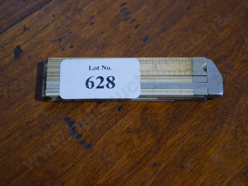 1 foot ivory ruler With gauge Image 1++