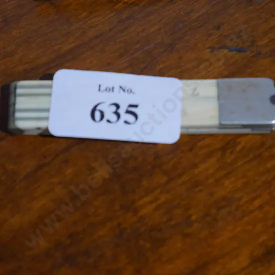 1 foot ivory ruler