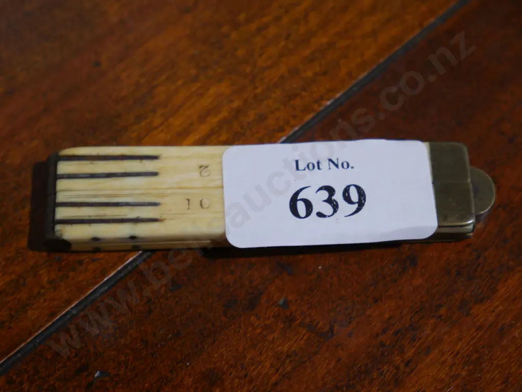 1 foot ivory ruler Image 1++