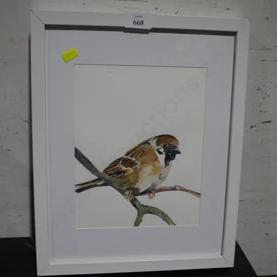 Water colour  bird