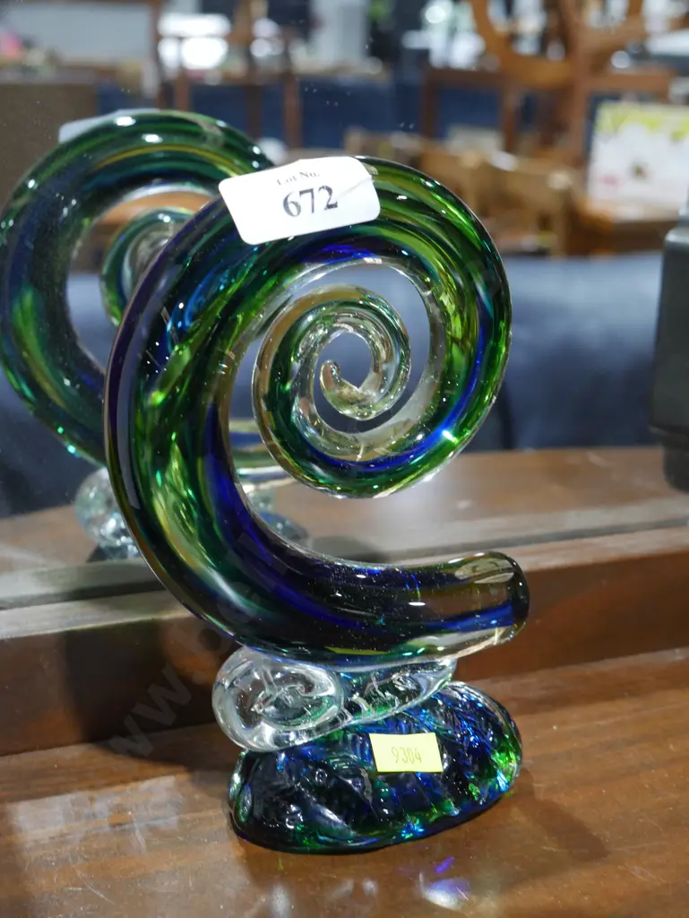 Koru art glass Image 1++