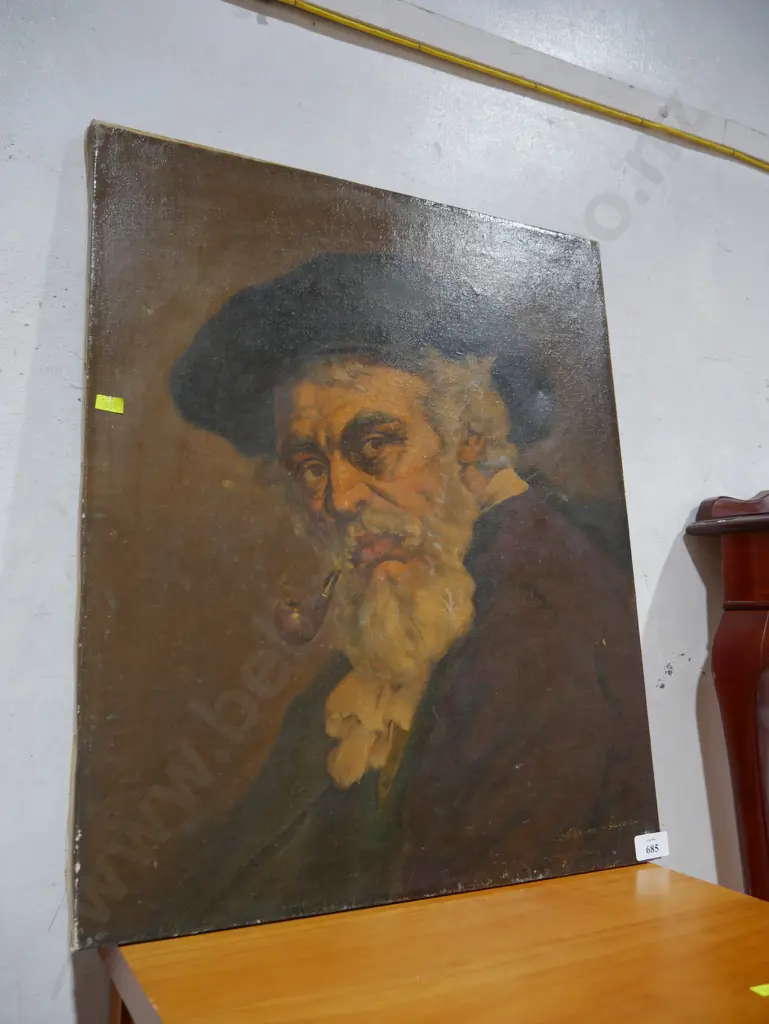 Oil on canvas portrait Image 1++