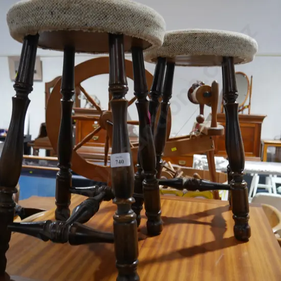 2 stools