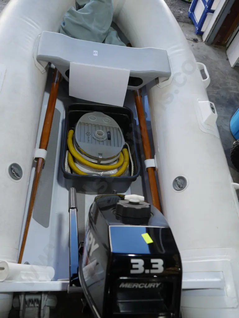Aquapro Inflatable boat with Mercury outboard motor Image 1++