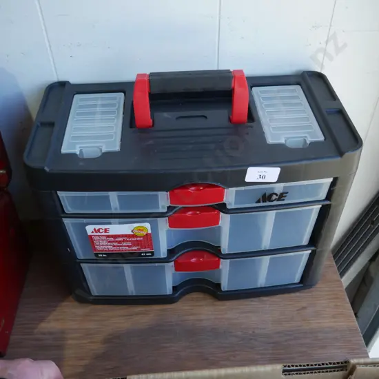 Plastic storage tower