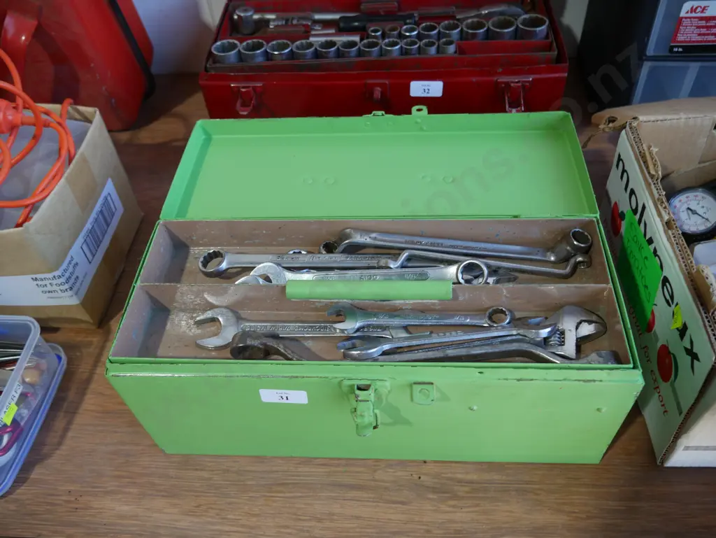 Tool box and spanners Image 1++