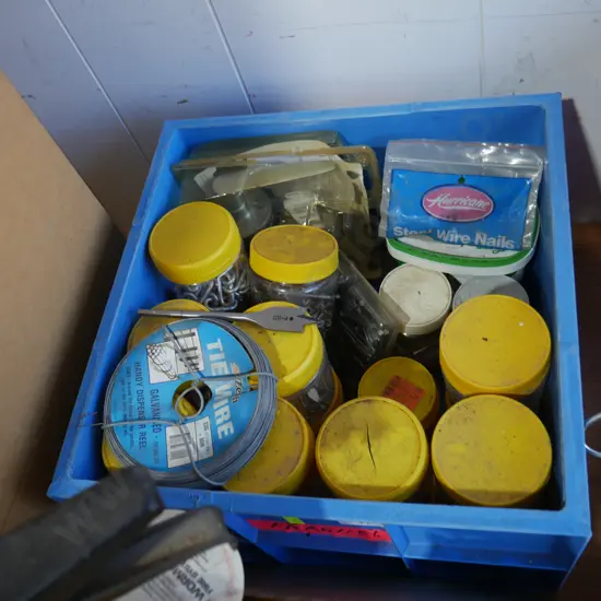 Screws and nails etc