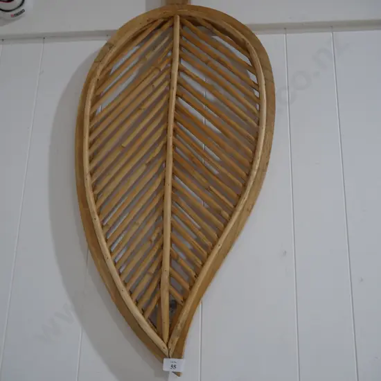 Cane leaf wall hanging