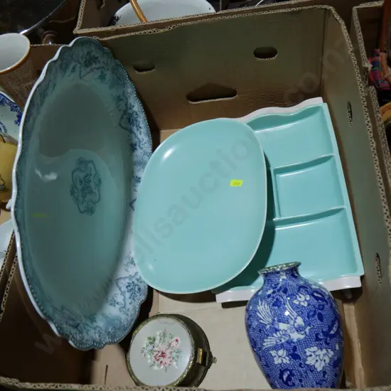 Poole platters etc