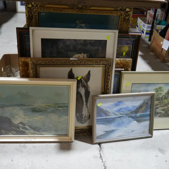 Assorted artworks