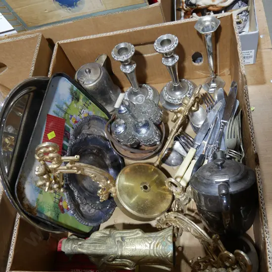Brass and EP ware etc