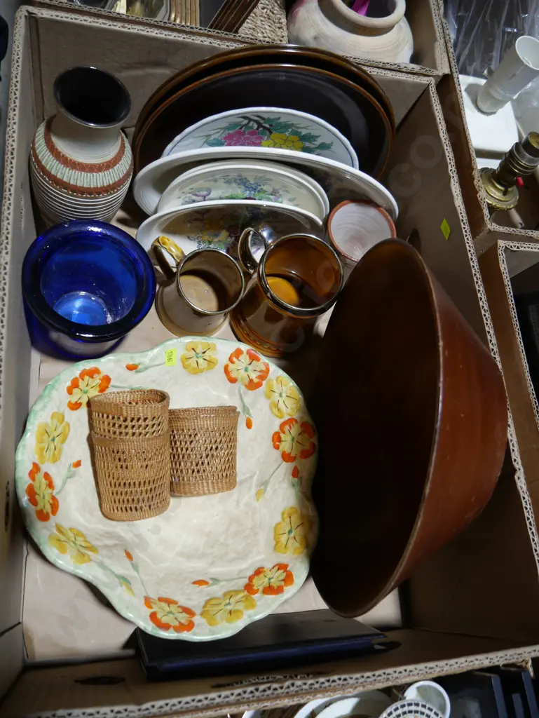 Wooden bowl, china etc Image 1++